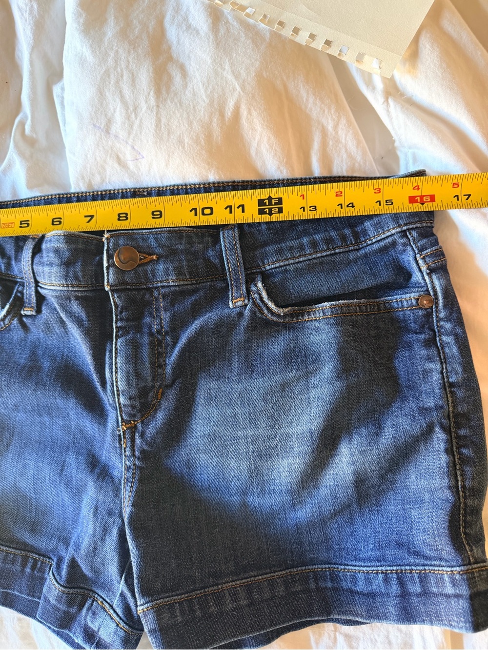 Joe's Jeans Women’s 29 Dark Blue Denim Shorts - Picture 5 of 8
